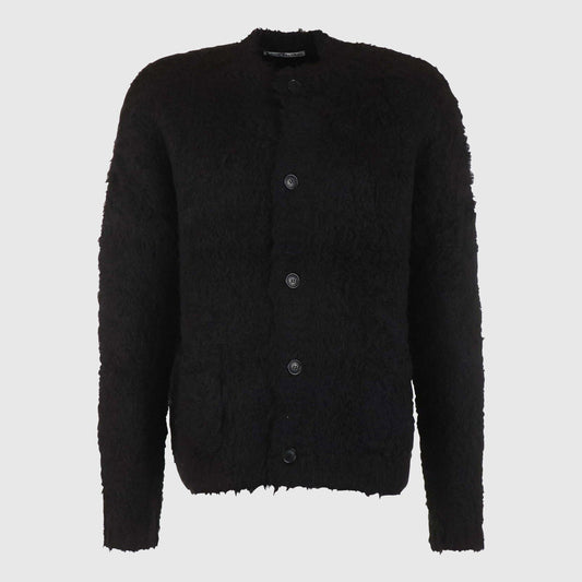 Acne Studios Aplaca Cardigan - Black Knitwear Acne Studios 