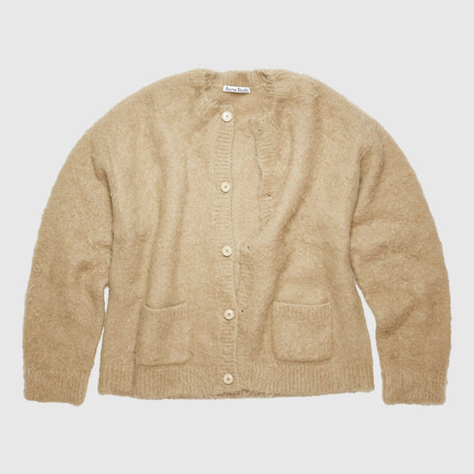 Acne Studios Cardigan - Dark Beige Knitwear Acne Studios 