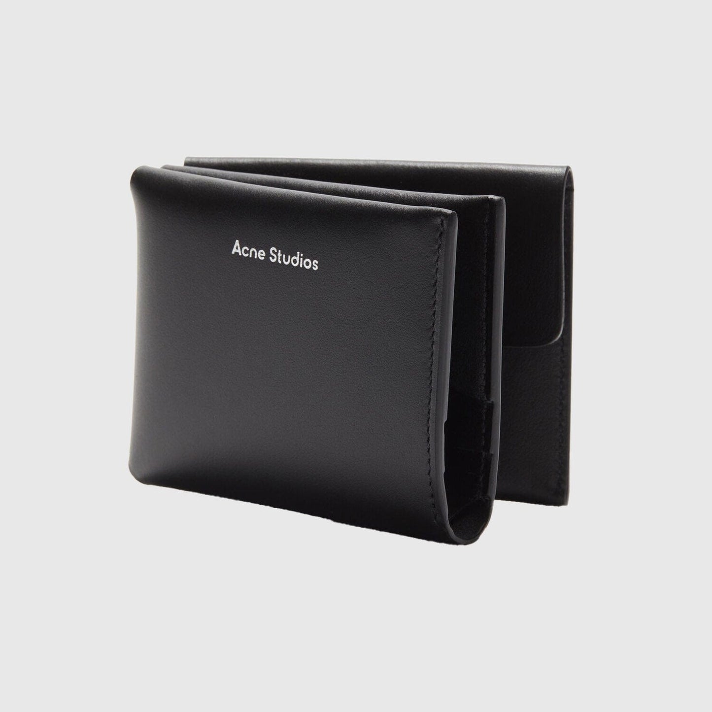 Acne Studios Folded Card Holder - Black Wallet Acne Studios 