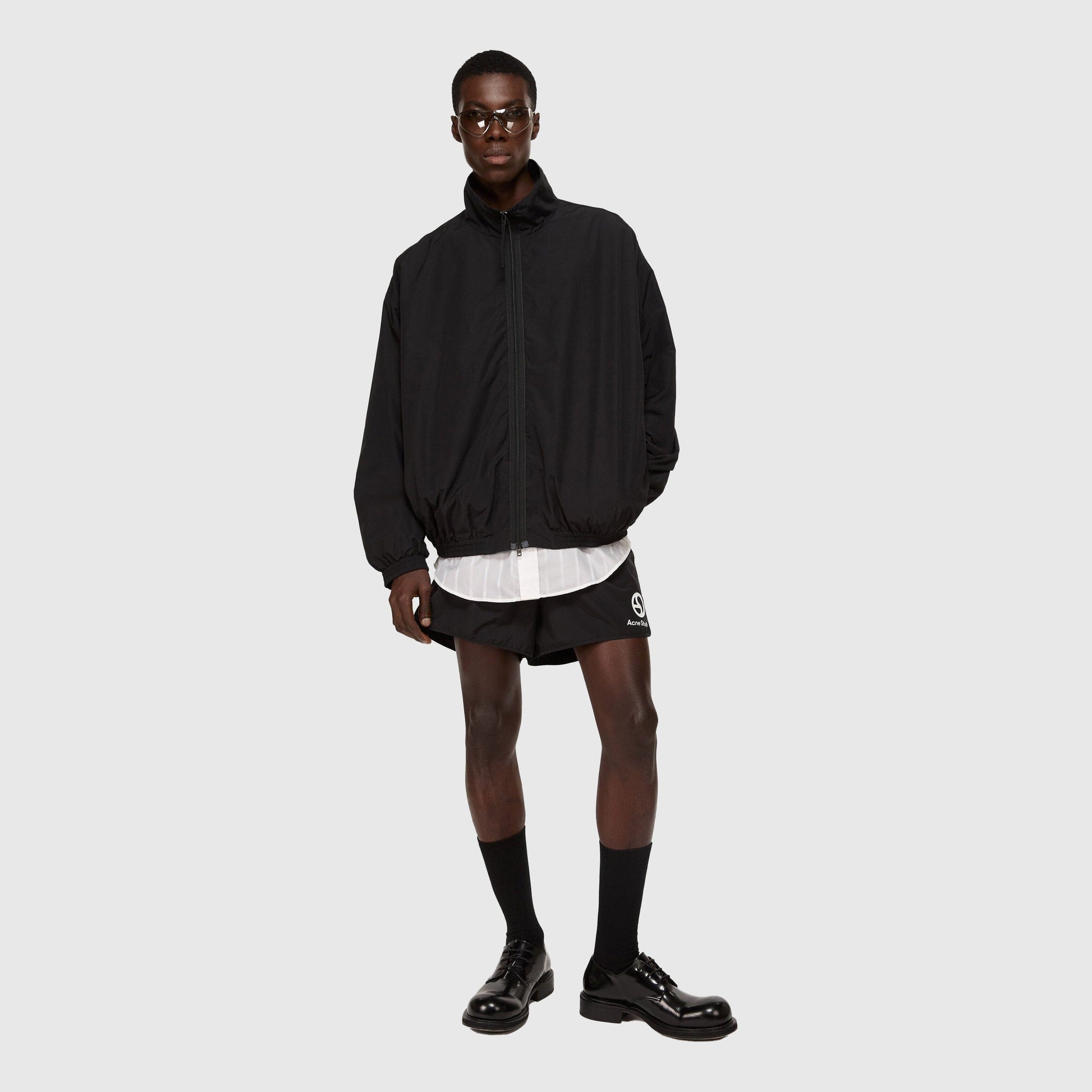 Acne Studios Logo Jacket - Black Outerwear Acne Studios 