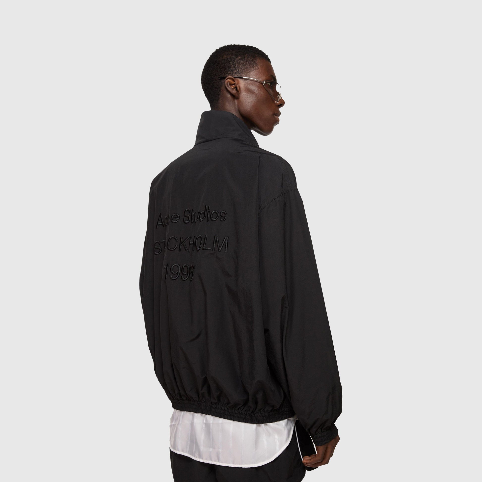 Acne Studios Logo Jacket - Black Outerwear Acne Studios 