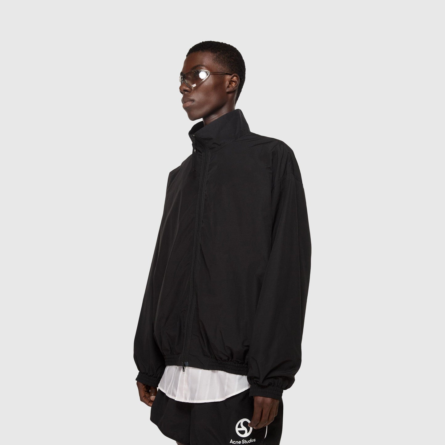 Acne Studios Logo Jacket - Black Outerwear Acne Studios 