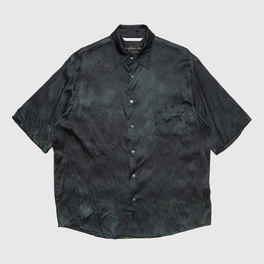 Acne Studios Printed Button-Up Shirt - Black Shirt Acne Studios 