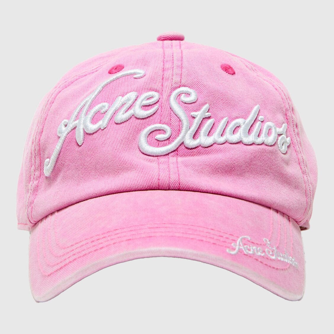 Acne Studios Script Logo Cap - Bubble Pink Cap Acne Studios 