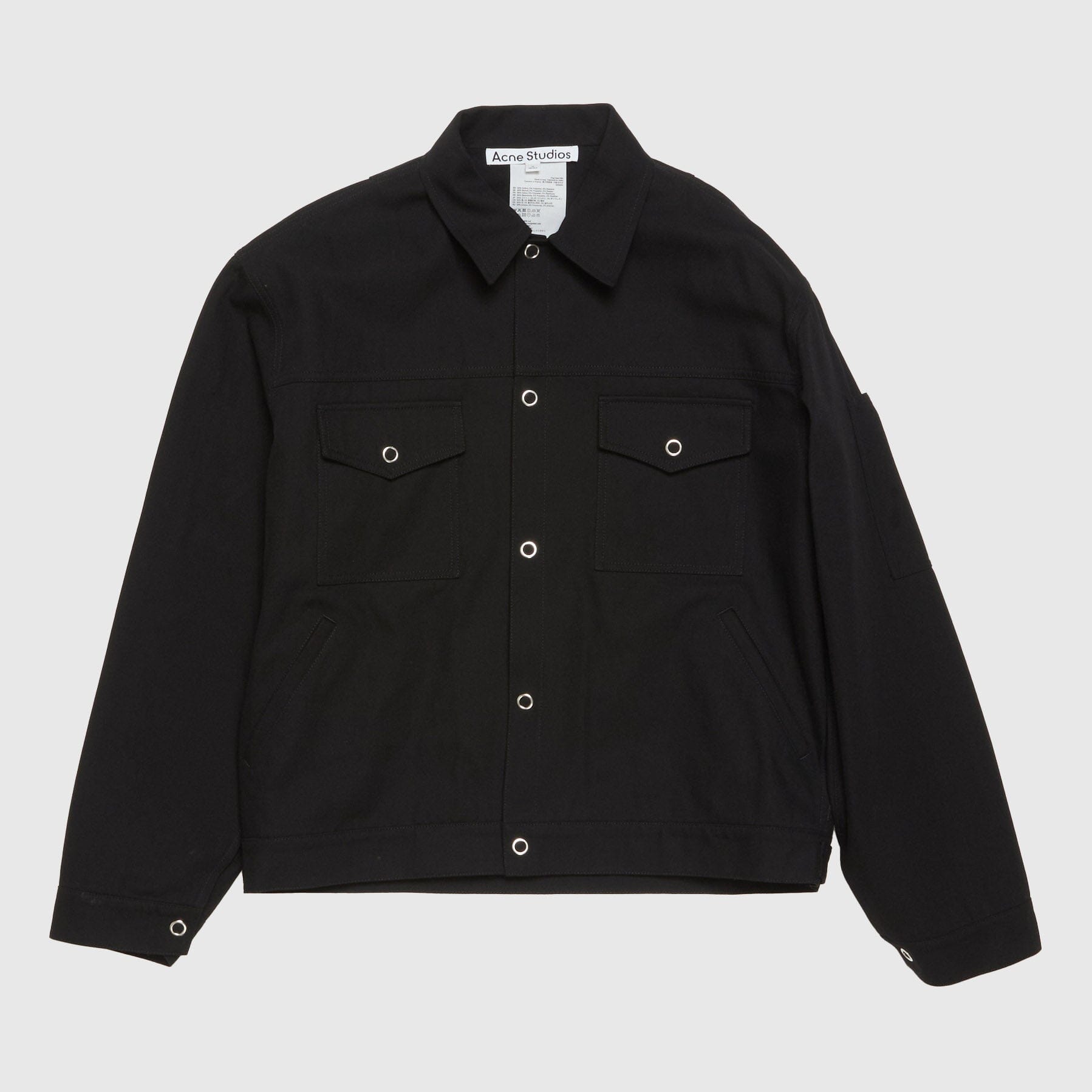 Acne Studios Twill Jacket - Black Jacket Acne Studios 