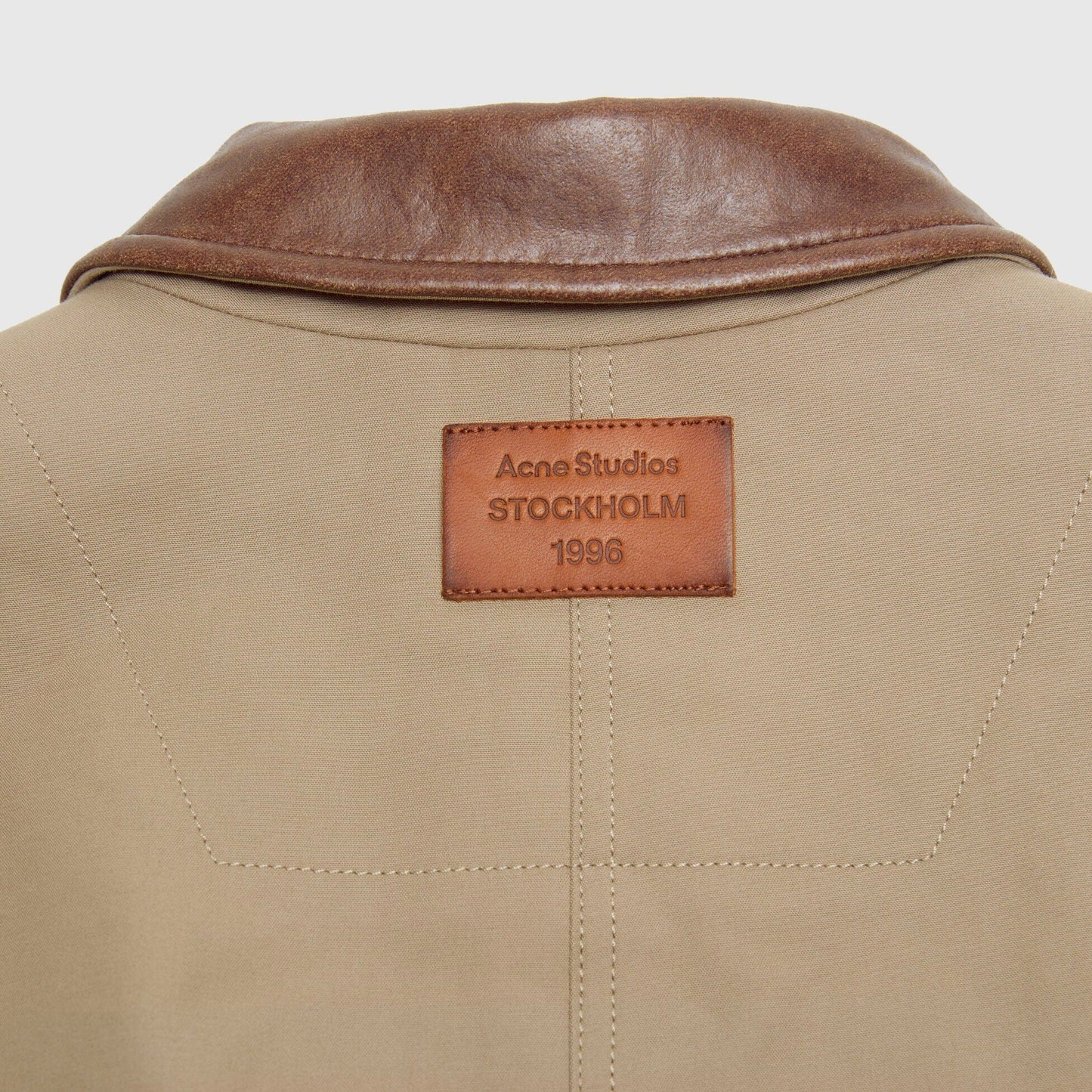 Acne Studios Twill Jacket - Khaki Beige Outerwear Acne Studios 