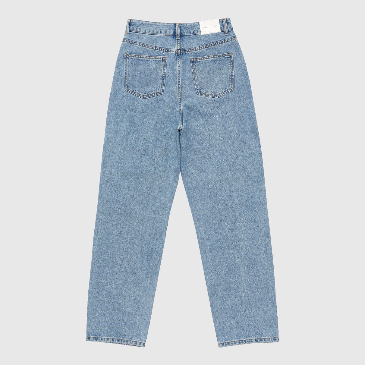 Amomento Mens Recycle Cotton Denim Jeans - Light Blue Pants Amomento 