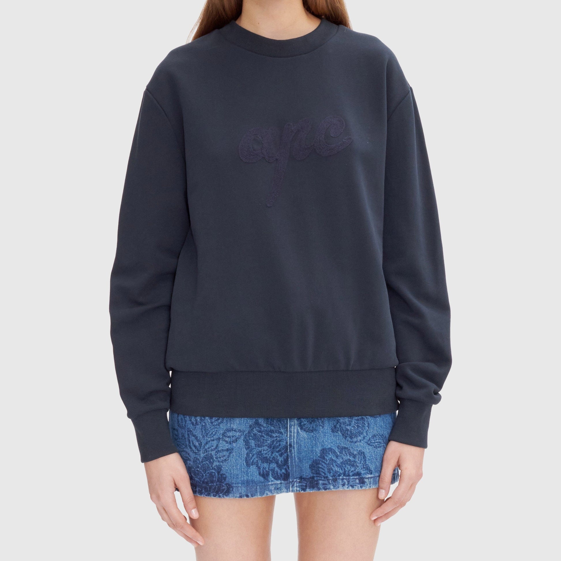 A.P.C. Ethan Sweatshirt - Dark Navy Sweatshirt A.P.C. 