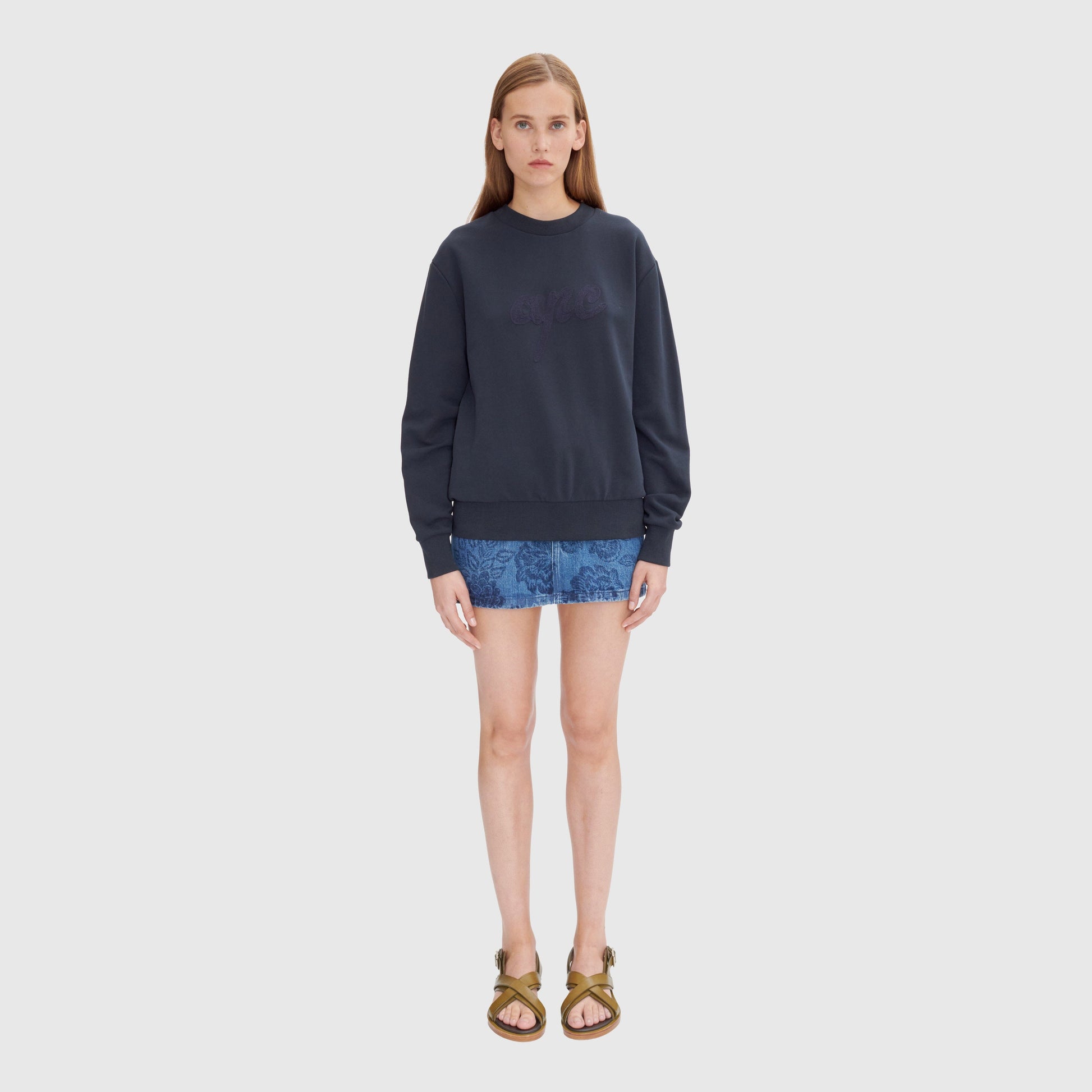 A.P.C. Ethan Sweatshirt - Dark Navy Sweatshirt A.P.C. 