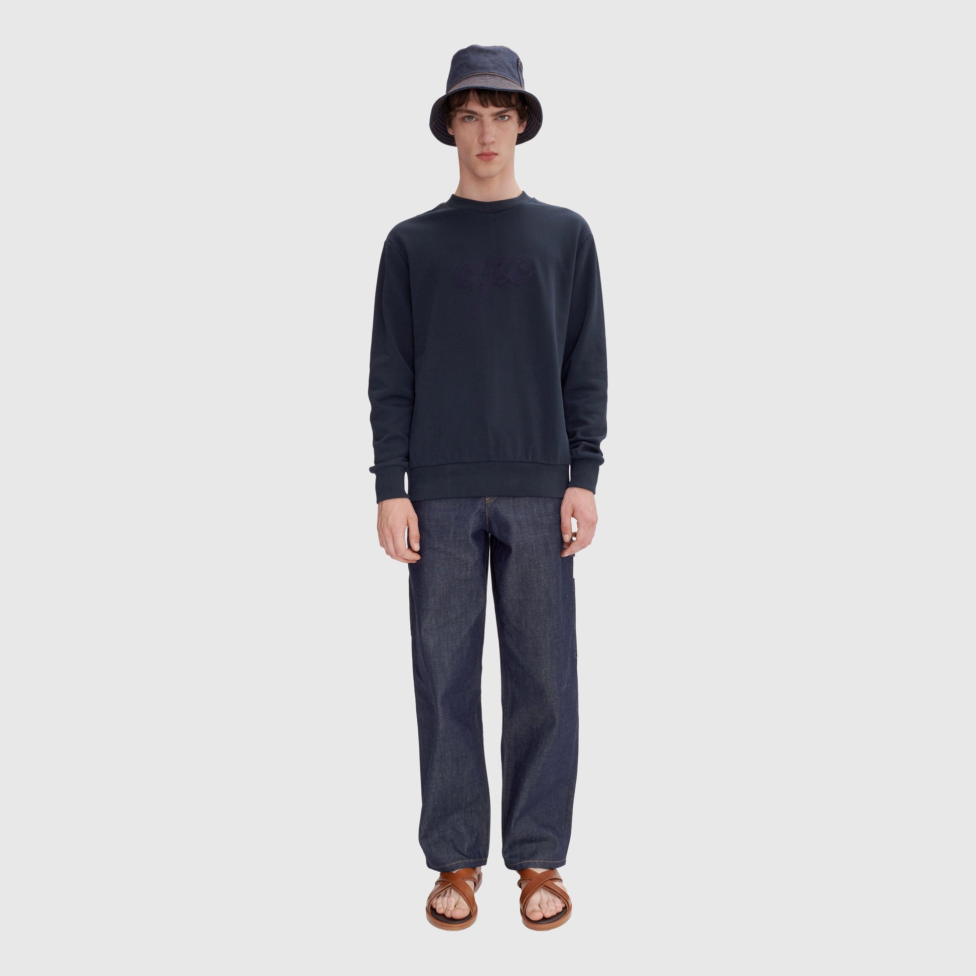 A.P.C. Ethan Sweatshirt - Dark Navy Sweatshirt A.P.C. 