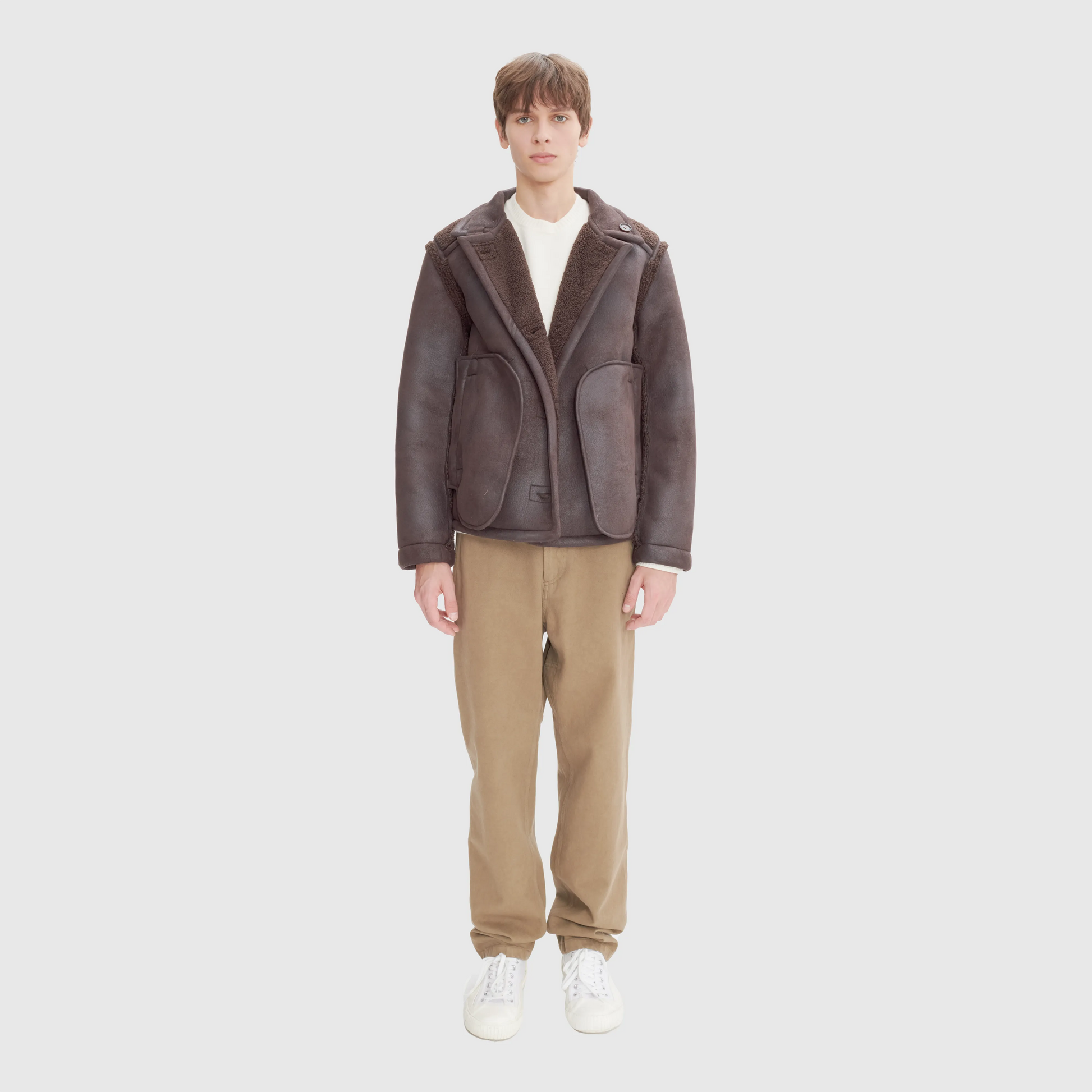 A.P.C. Finn Jacket Dark Brown