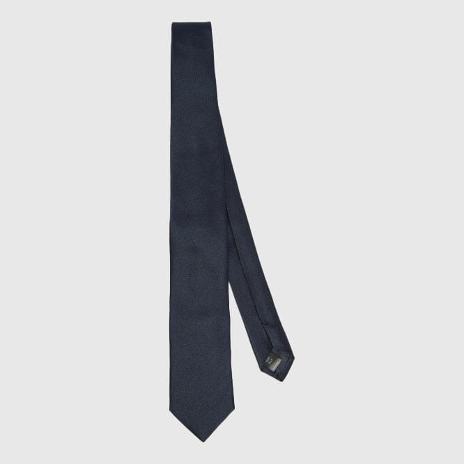 A.P.C. Lino Tie - Dark Navy Tie A.P.C. 