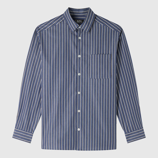 A.P.C. Malo Shirt - Dark Navy Shirt A.P.C. 