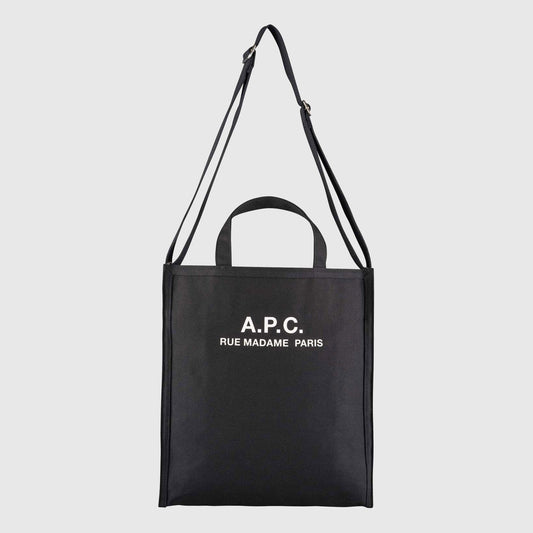 A.P.C. Recuperation Tote Bag - Black Tote Bag A.P.C. 