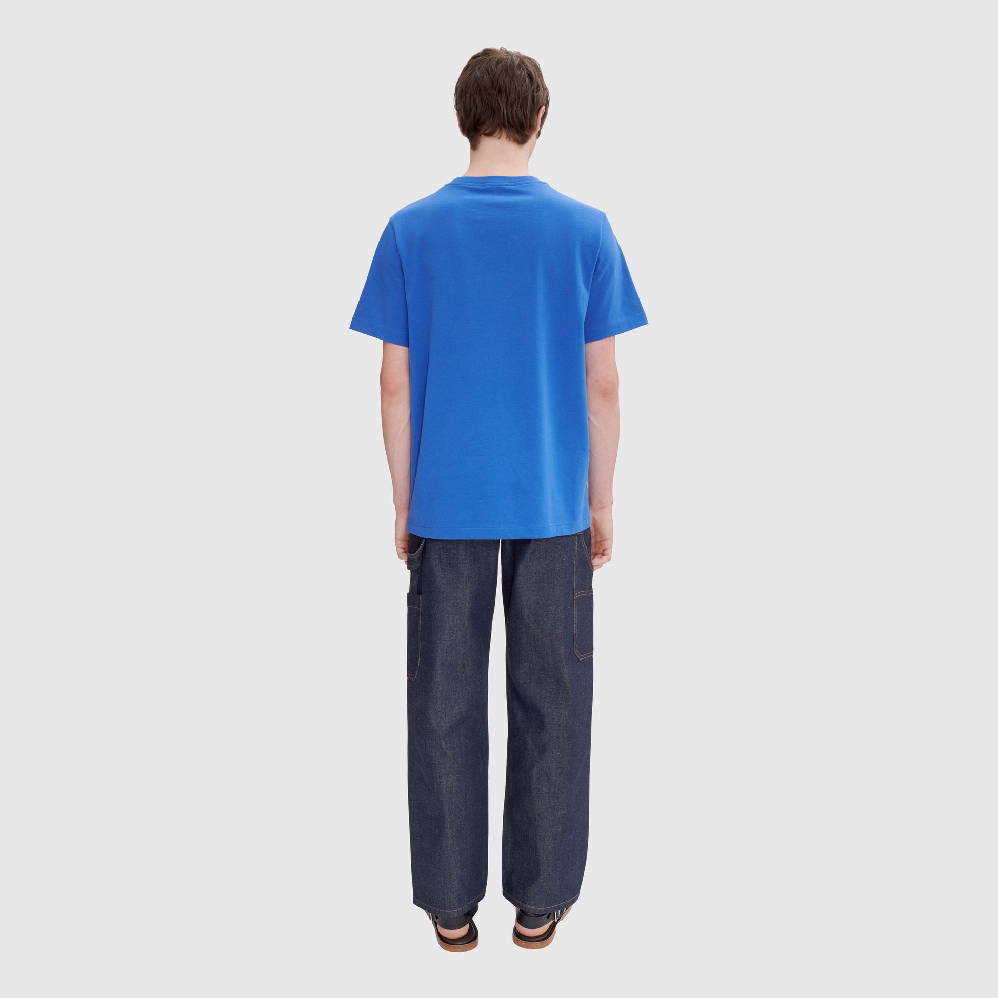 A.P.C. Rue Madame Standard T-Shirt - Bleu Fonce/Blanc T-shirt A.P.C. 