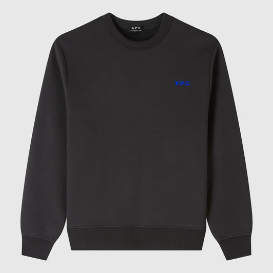 A.P.C. VPC Petit Boxy Sweatshirt - Black/Blue Sweatshirt A.P.C. 