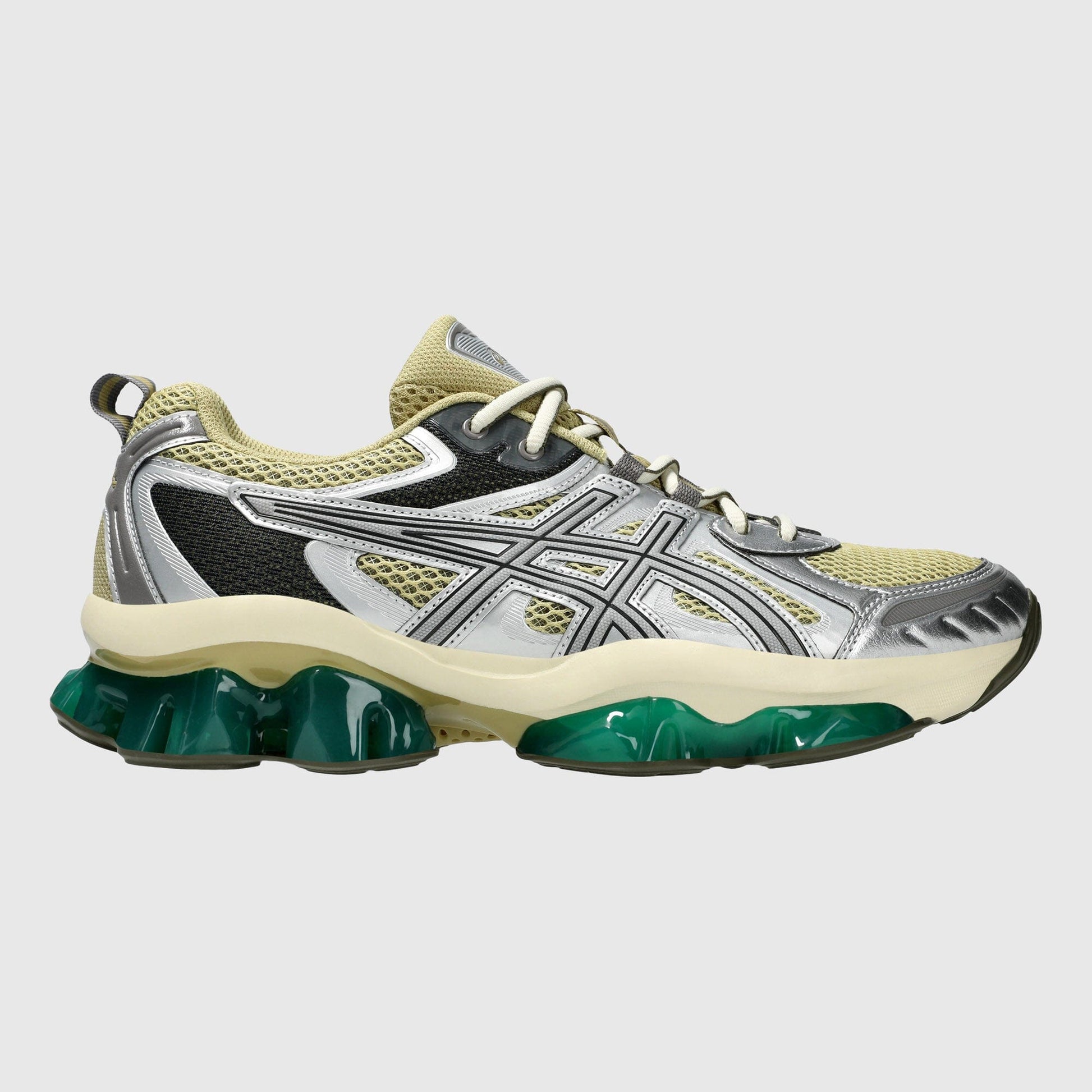 Asics Gel-Quantum Kinetic - Khaki Beige/Pure Silver Sneakers Asics 