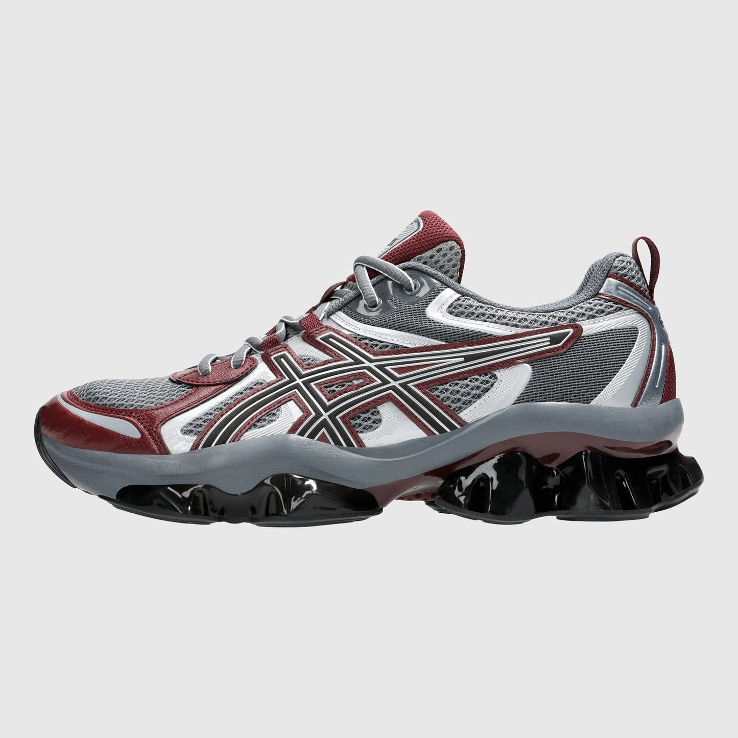 Asics Gel-Quantum Kinetic - Sheet Rock/Dark Cherry Sneakers Asics 