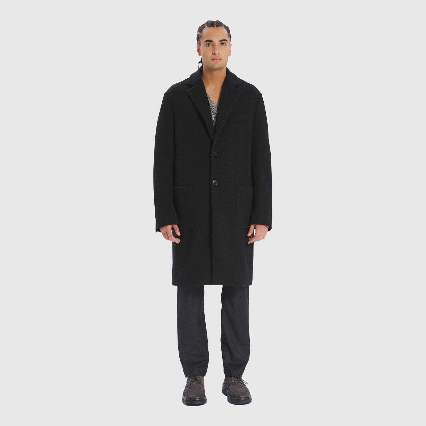 Barena Venezia Baron Lanso Coat - Navy Coat Barena Venezia 