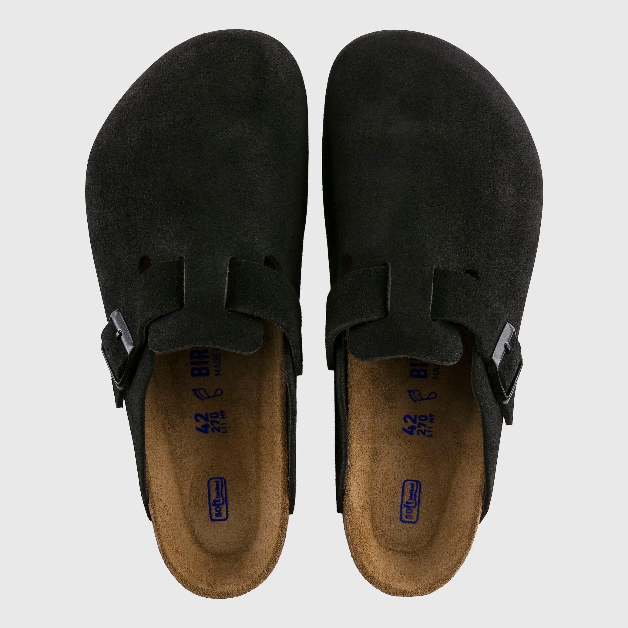 Birkenstock boston clog black online