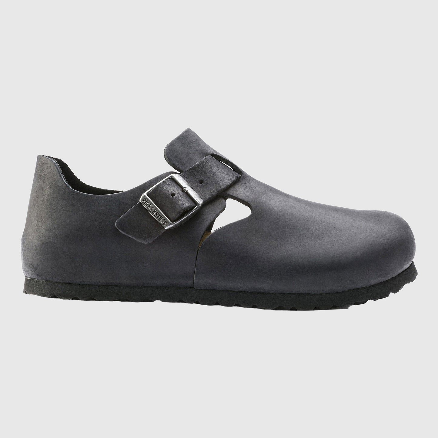 Birkenstock London Shoe Oiled Leather - Black Shoes Birkenstock 