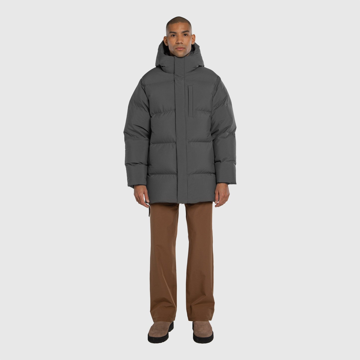 Blæst Ulla Down Jacket - Graphite Grey Coat Blæst 