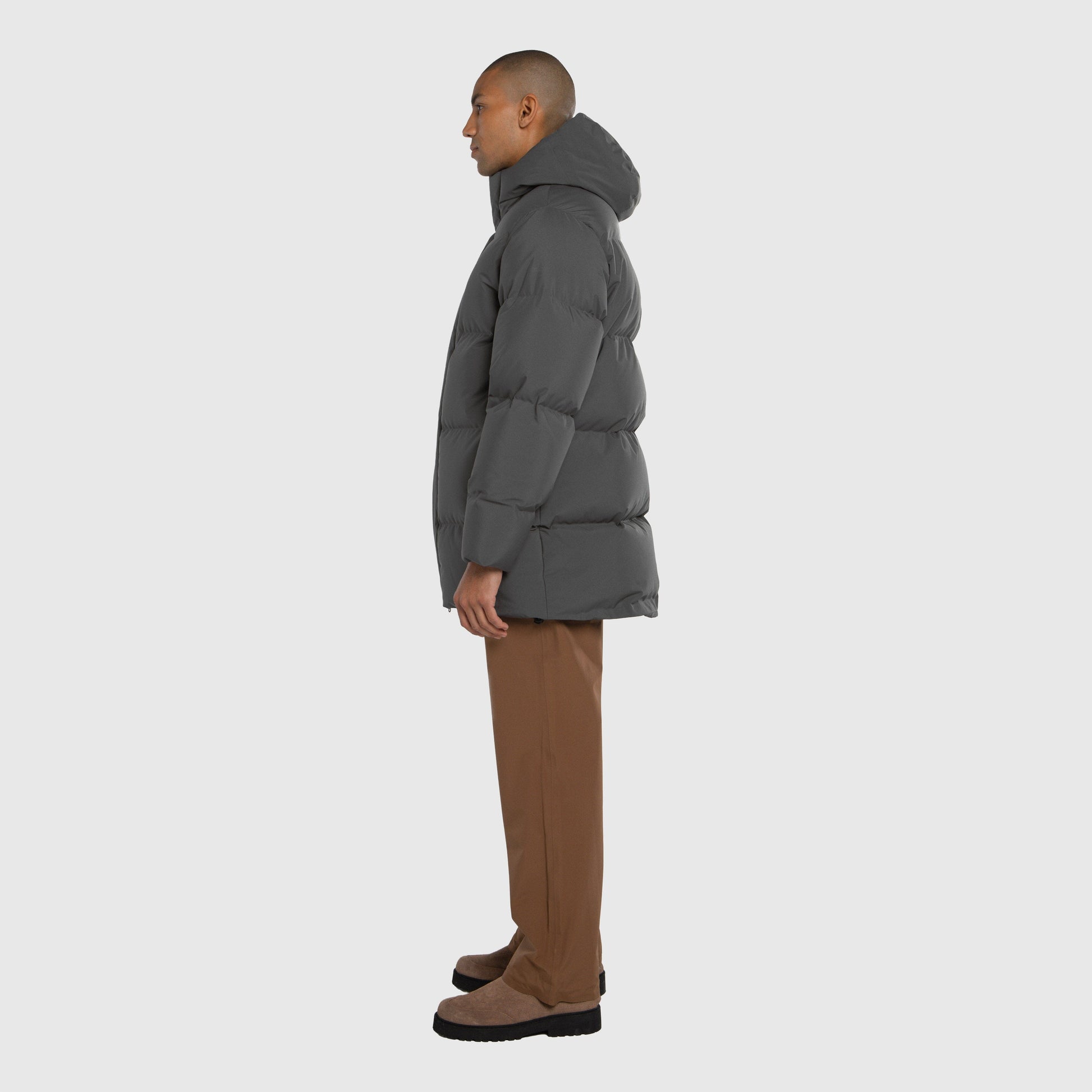 Blæst Ulla Down Jacket - Graphite Grey Coat Blæst 