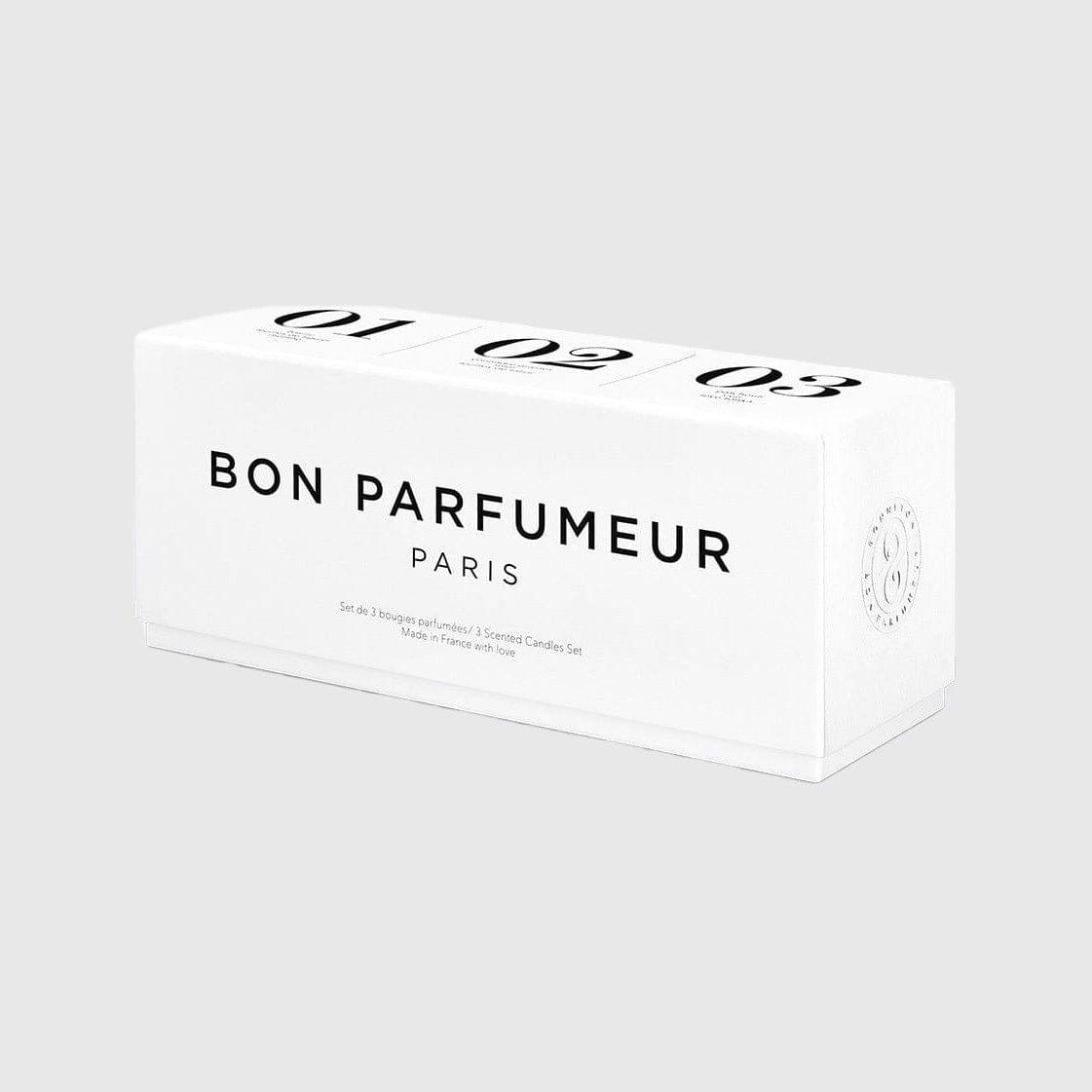 Bon Parfumeur Set of 3 Mini Candles Home Fragrance Bon Parfumeur 