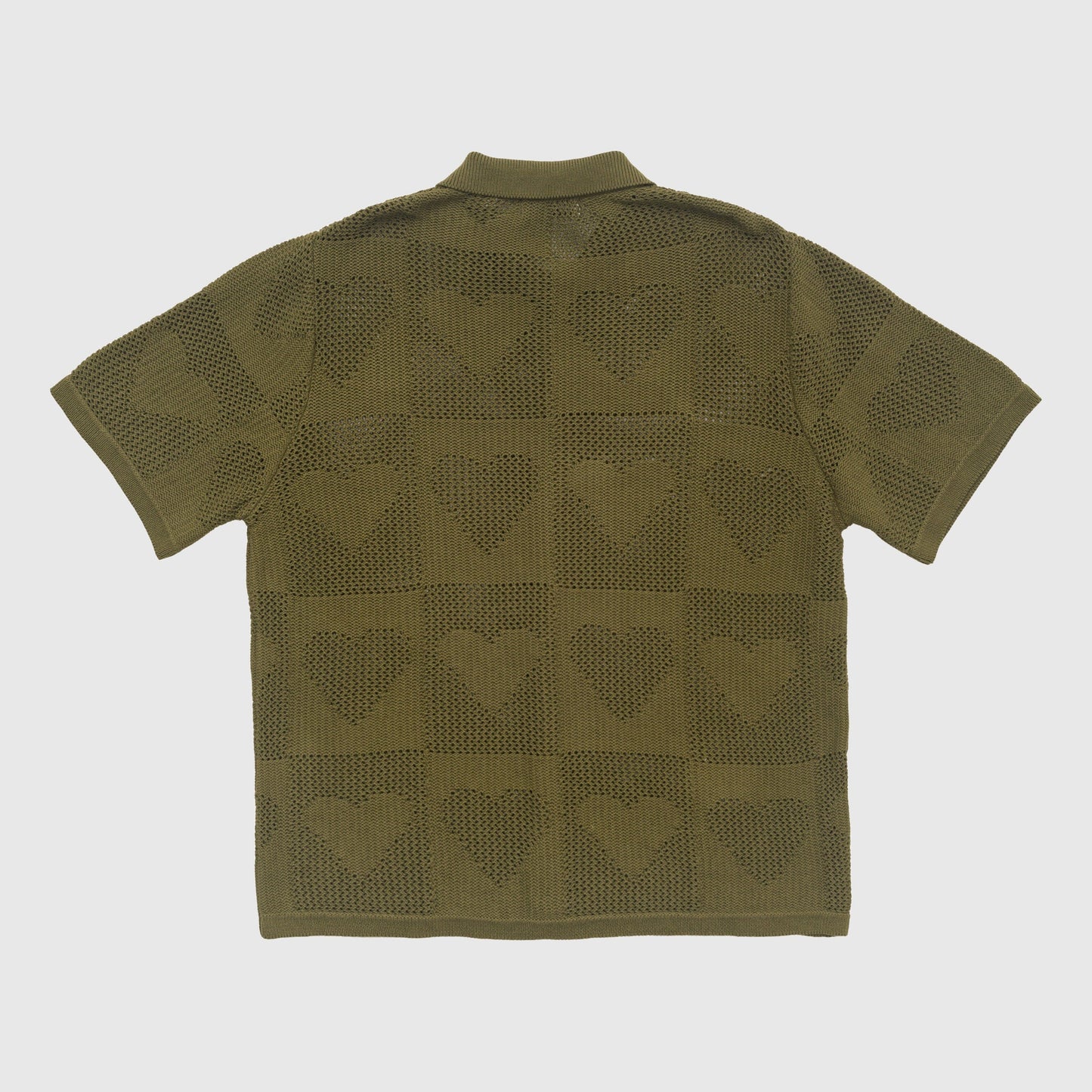 Carne Bollente Cupid's Net Shirt - Olive Shirt Carne Bollente 