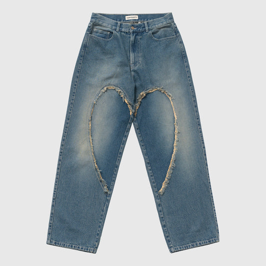 Carne Bollente Love Pants 00's Jeans - Jet Bleached Blue Pants Carne Bollente 