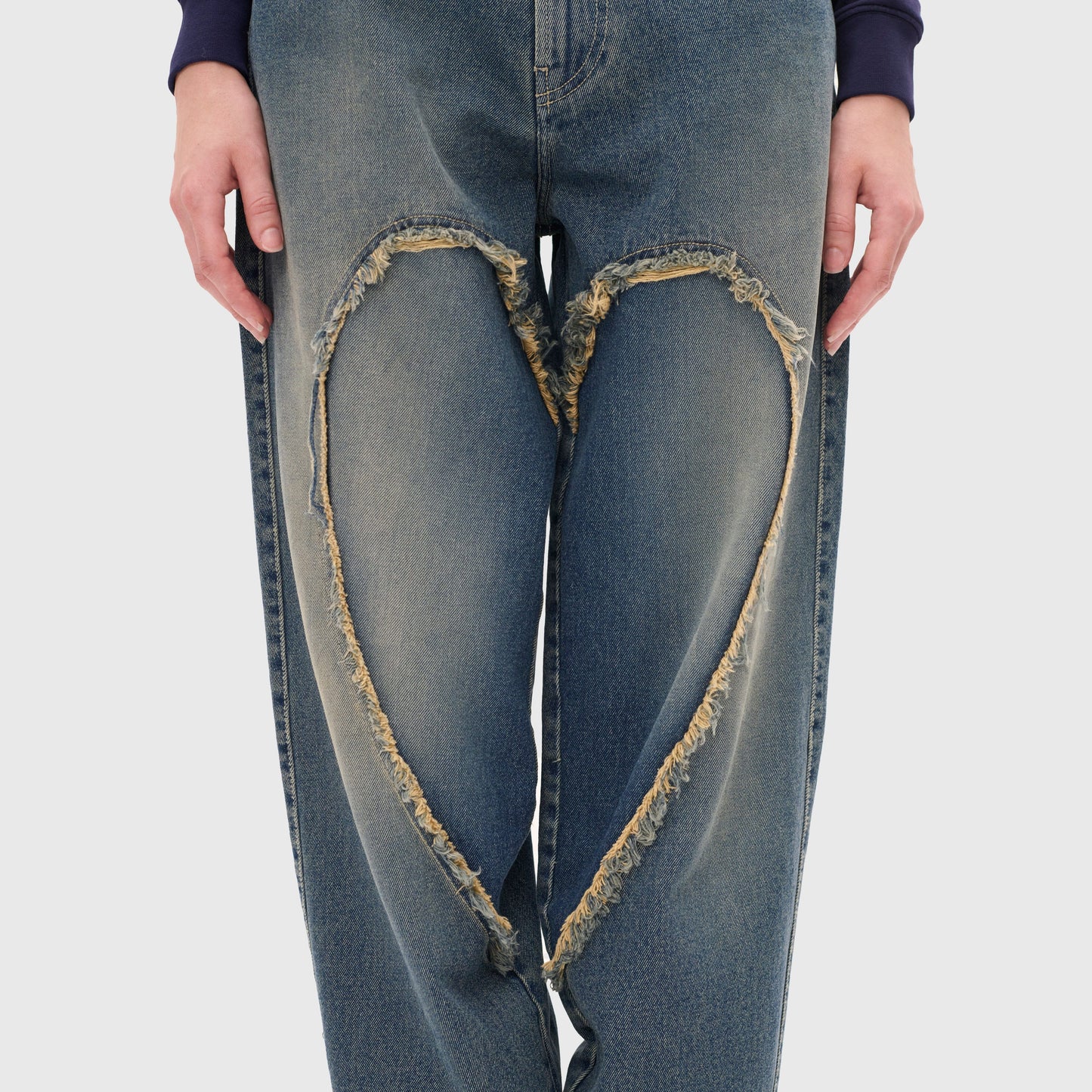 Carne Bollente Love Pants 00's Jeans - Jet Bleached Blue Pants Carne Bollente 