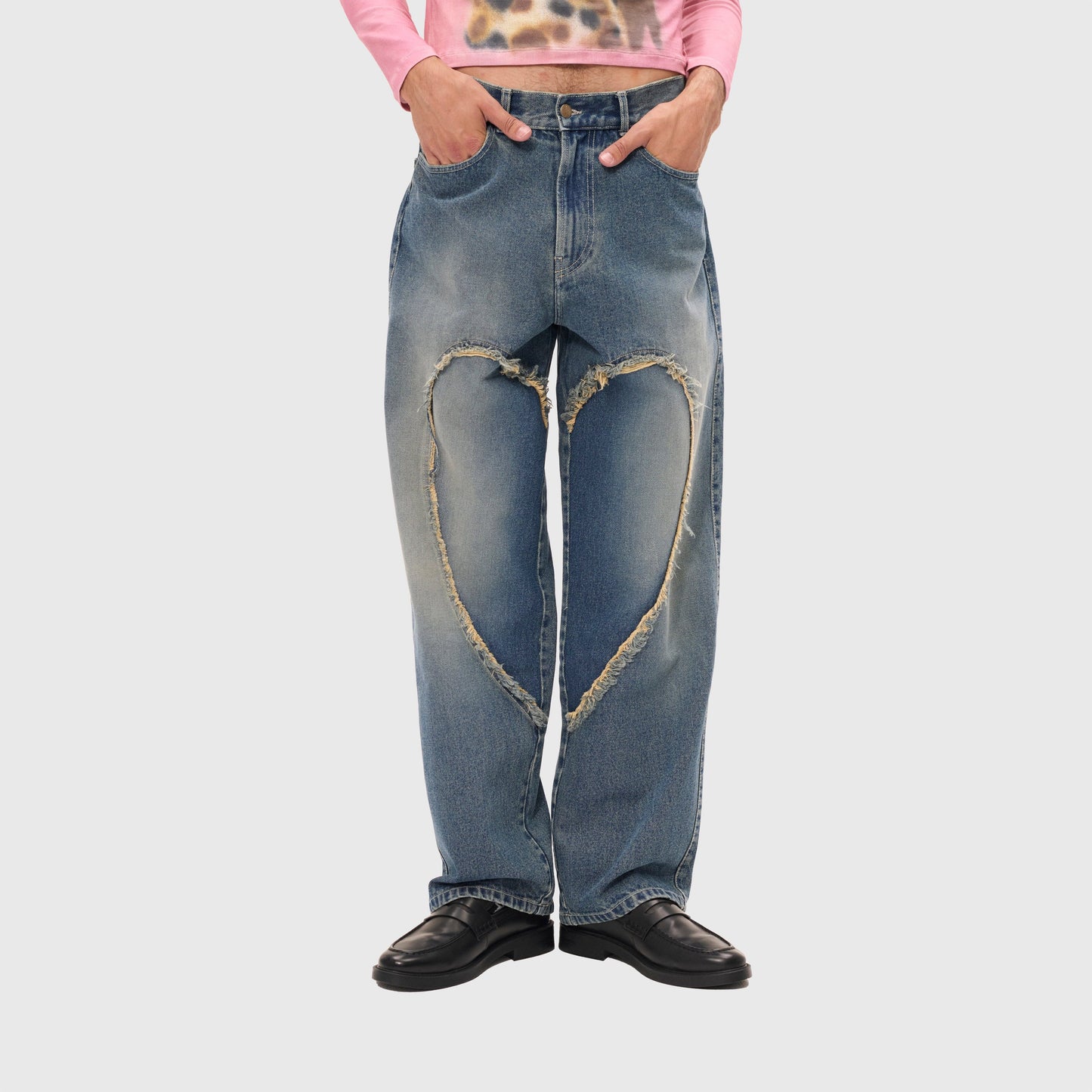 Carne Bollente Love Pants 00's Jeans - Jet Bleached Blue Pants Carne Bollente 