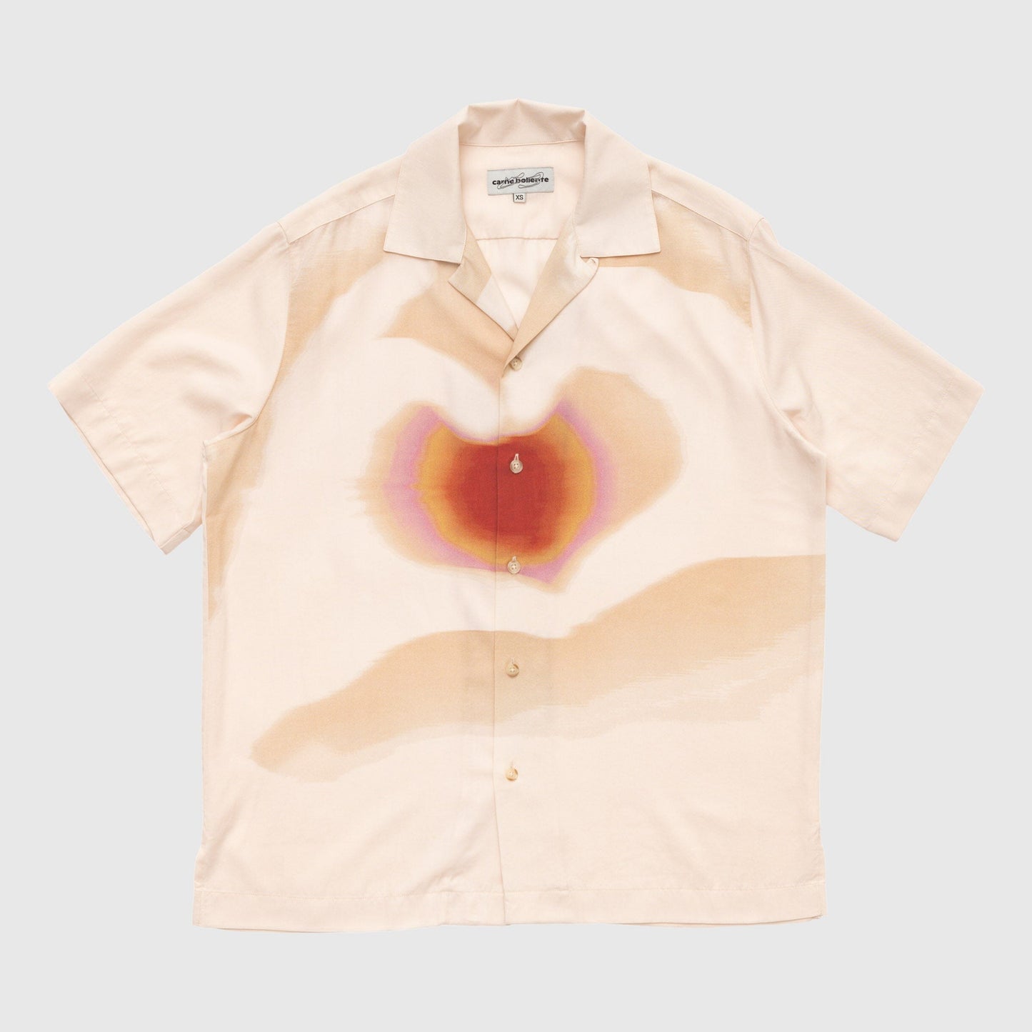 Carne Bollente Pulse Of Love Shirt - Beige Shirt Carne Bollente 