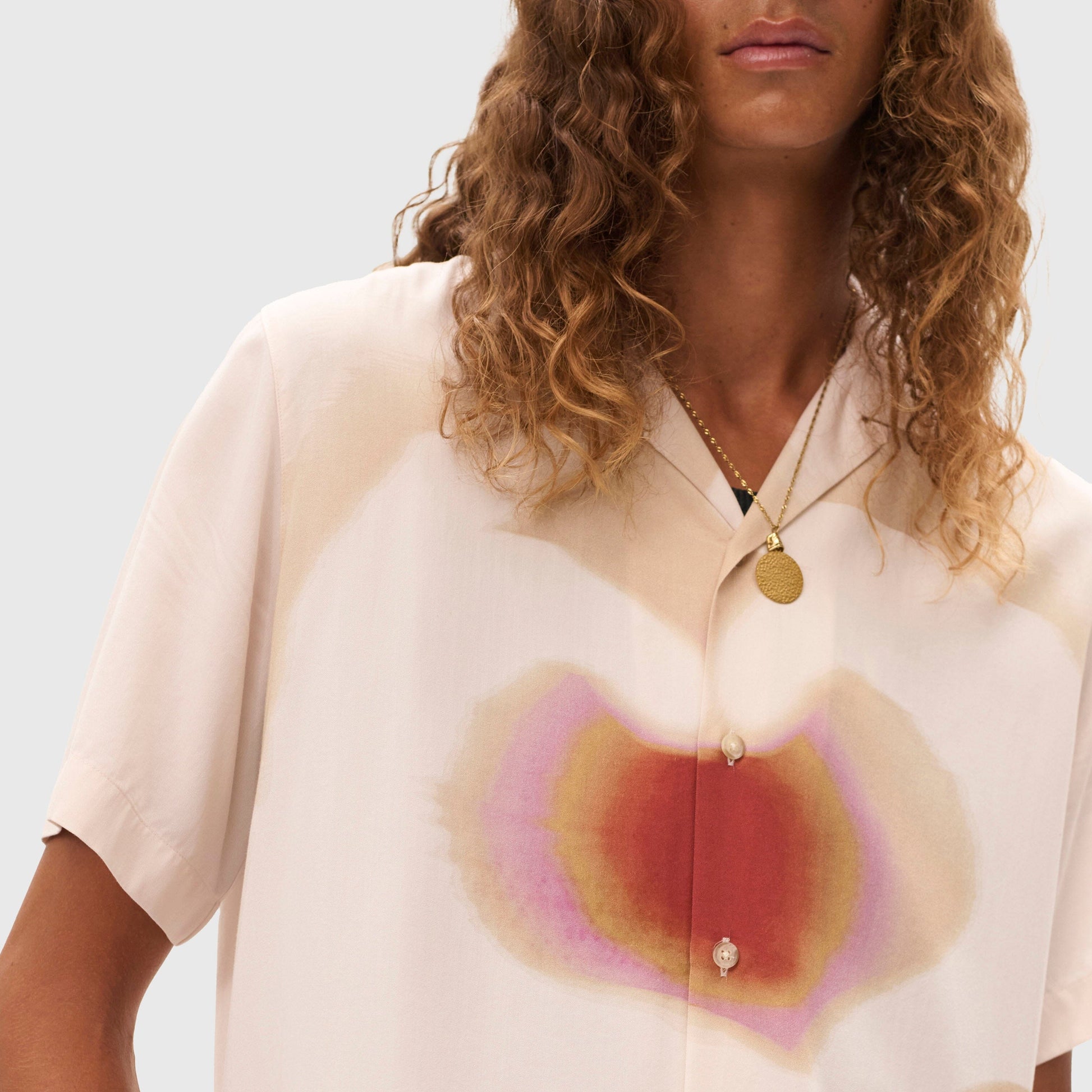 Carne Bollente Pulse Of Love Shirt - Beige Shirt Carne Bollente 