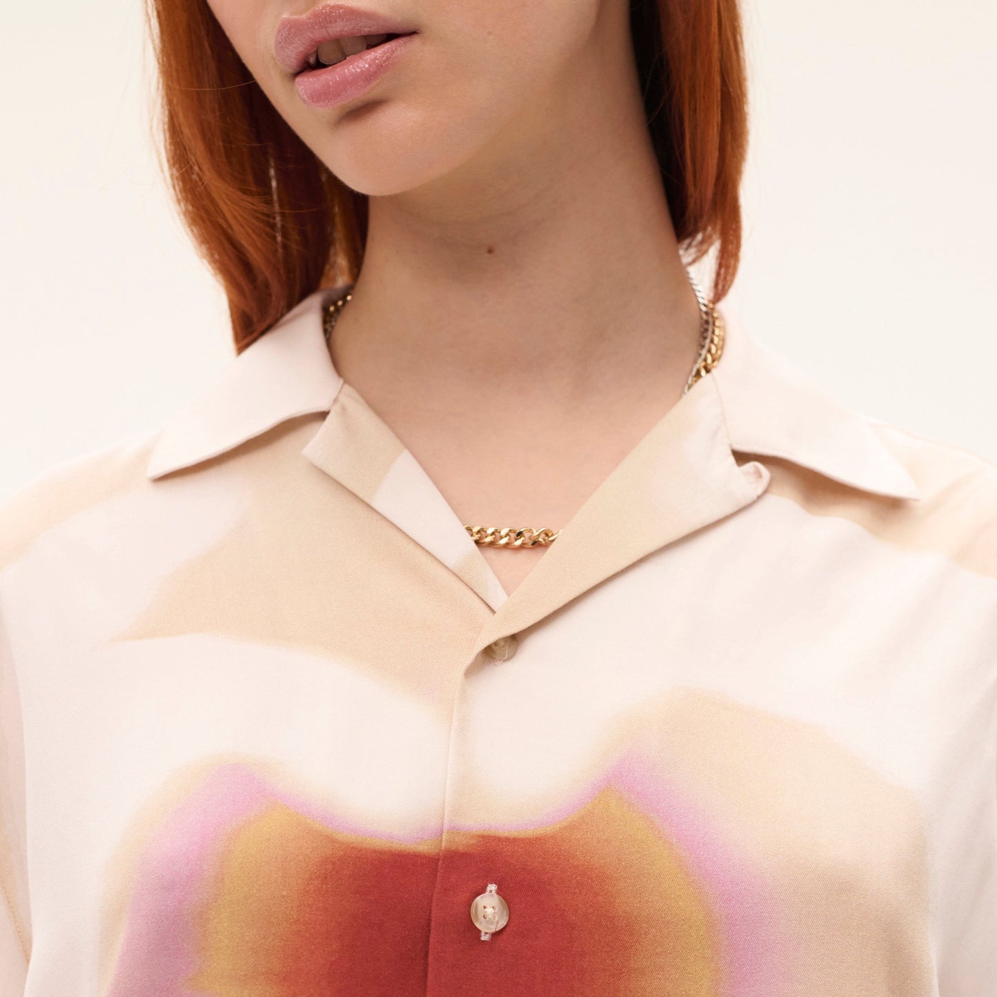 Carne Bollente Pulse Of Love Shirt - Beige Shirt Carne Bollente 