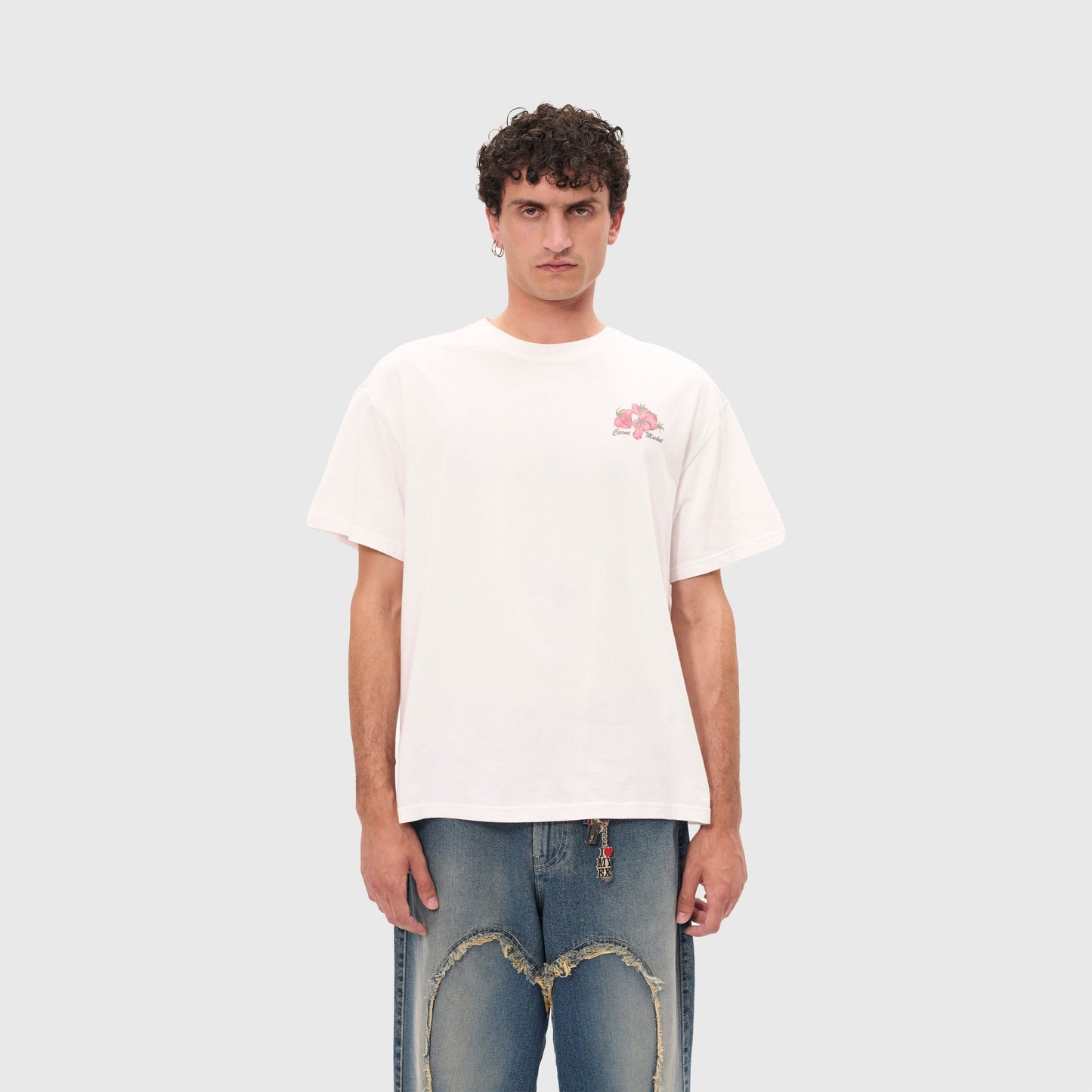 Carne Bollente Saucy Tomatoes T-shirt - Off-White T-shirt Carne Bollente 