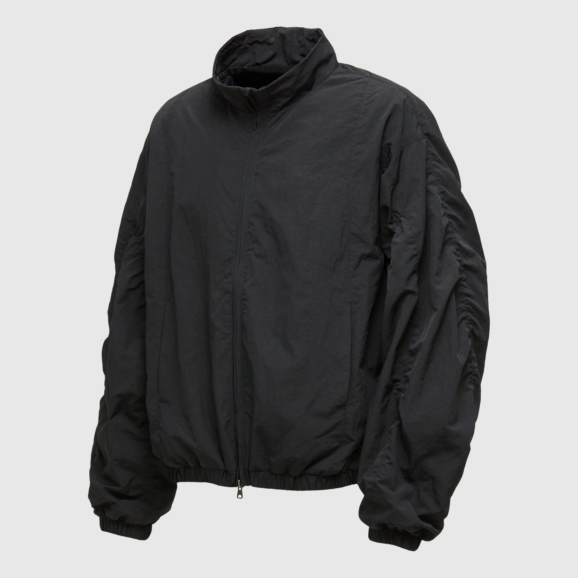 COOR Tail Drawstring Windbreaker - Black Jacket COOR 