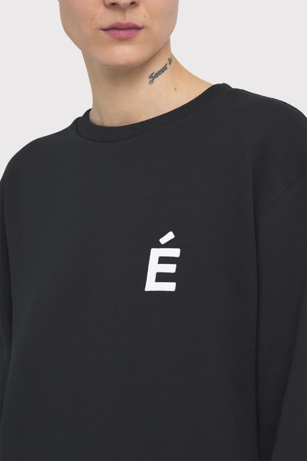 Études Story Patch Sweatshirt - Black Sweatshirt Etudes 