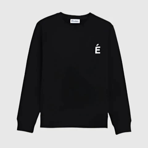 Études Story Patch Sweatshirt - Black Sweatshirt Etudes 