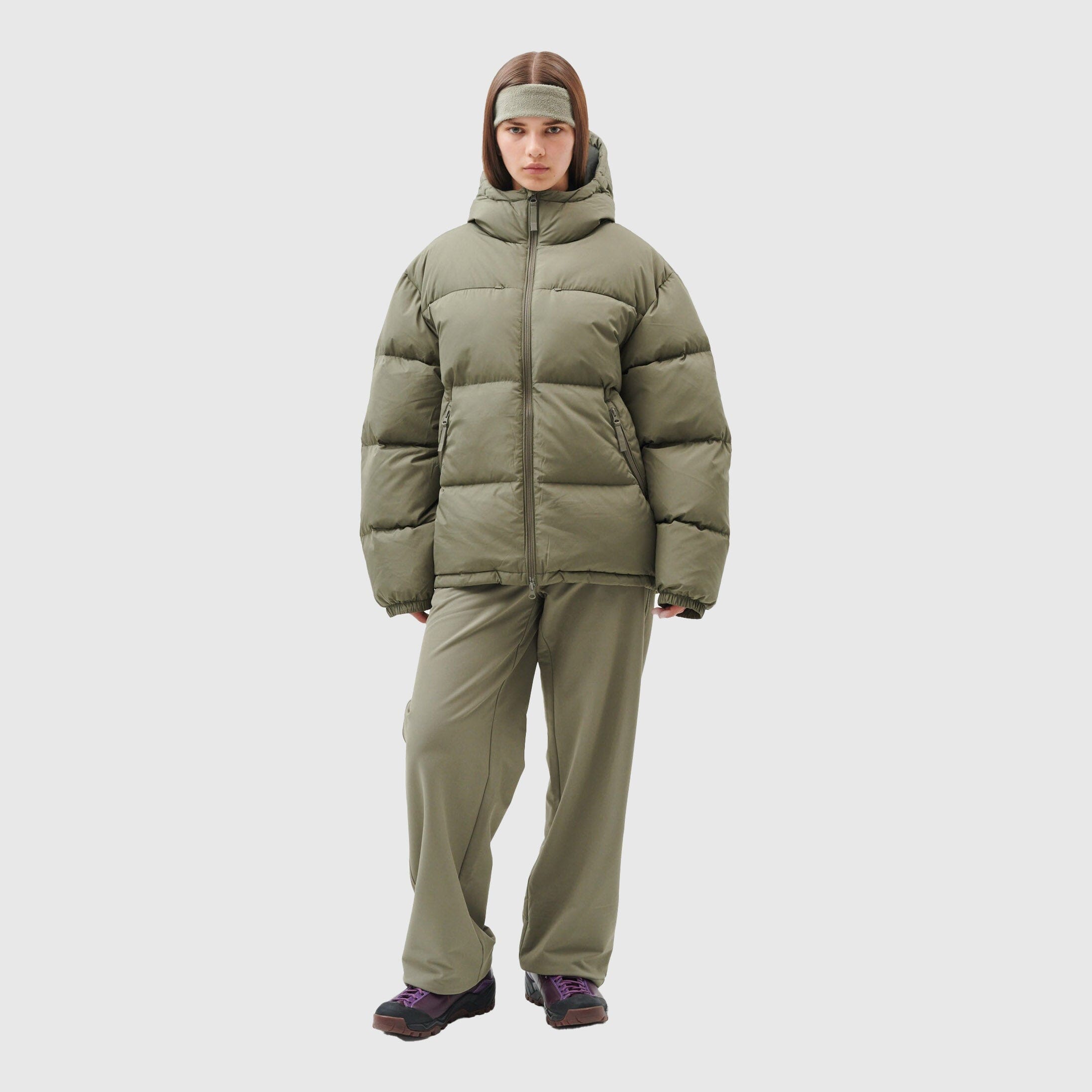 Hiking puffer jacket best sale