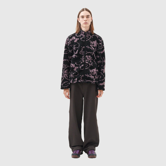 Hiking Patrol Print Fleece Jacket - Purple Mix Jacket Hiking Patrol 