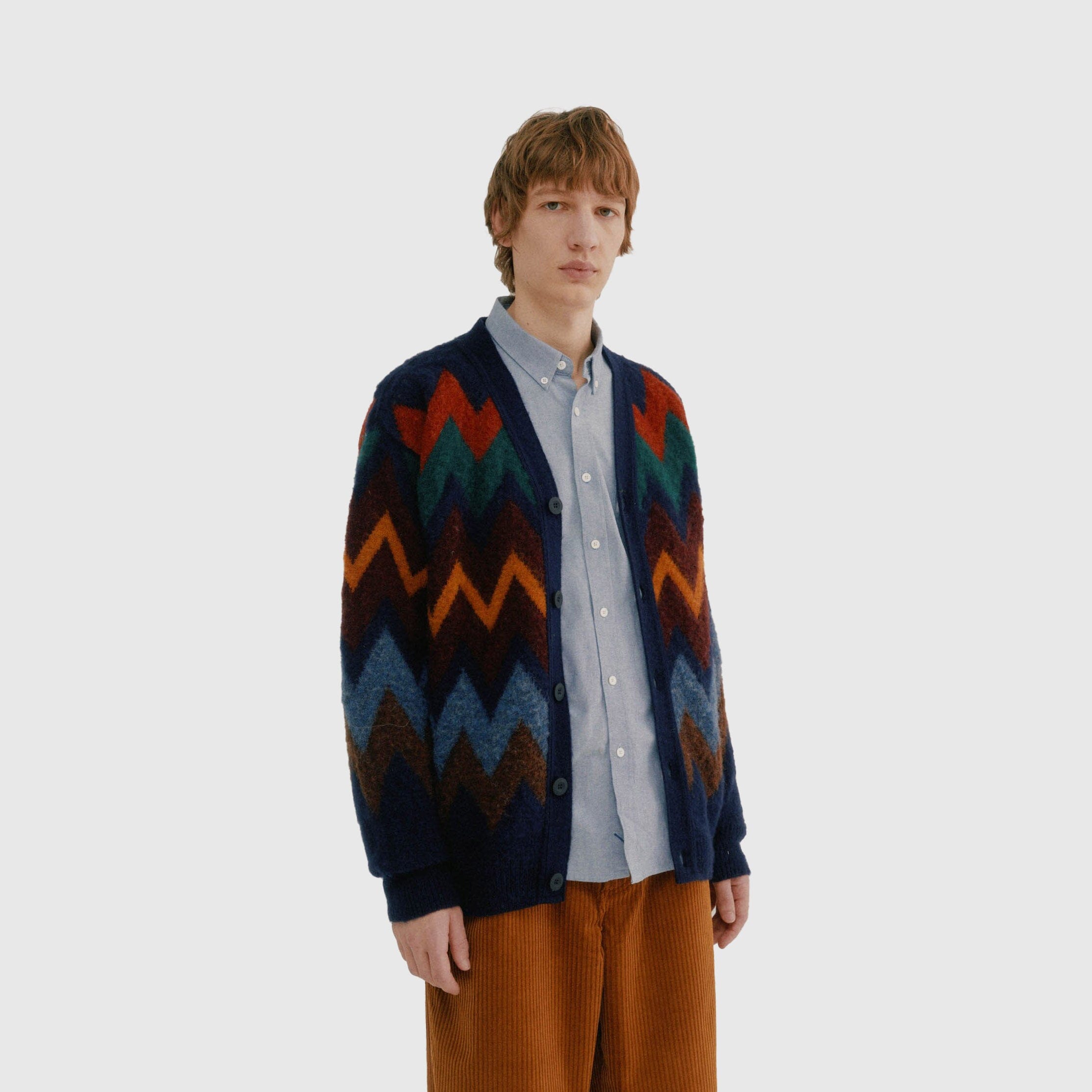 Howlin Fire In The Mind Cardigan Navy
