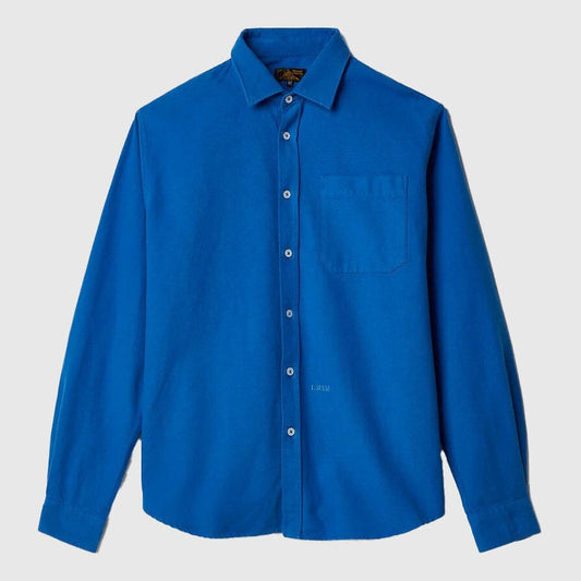 Le Mont Saint Michel Cosmo Oxford Shirt - Blue Shirt Le Mont Saint Michel 