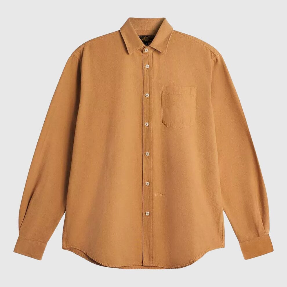 Le Mont Saint Michel Cosmo Oxford Shirt - Kraft Shirt Le Mont Saint Michel 