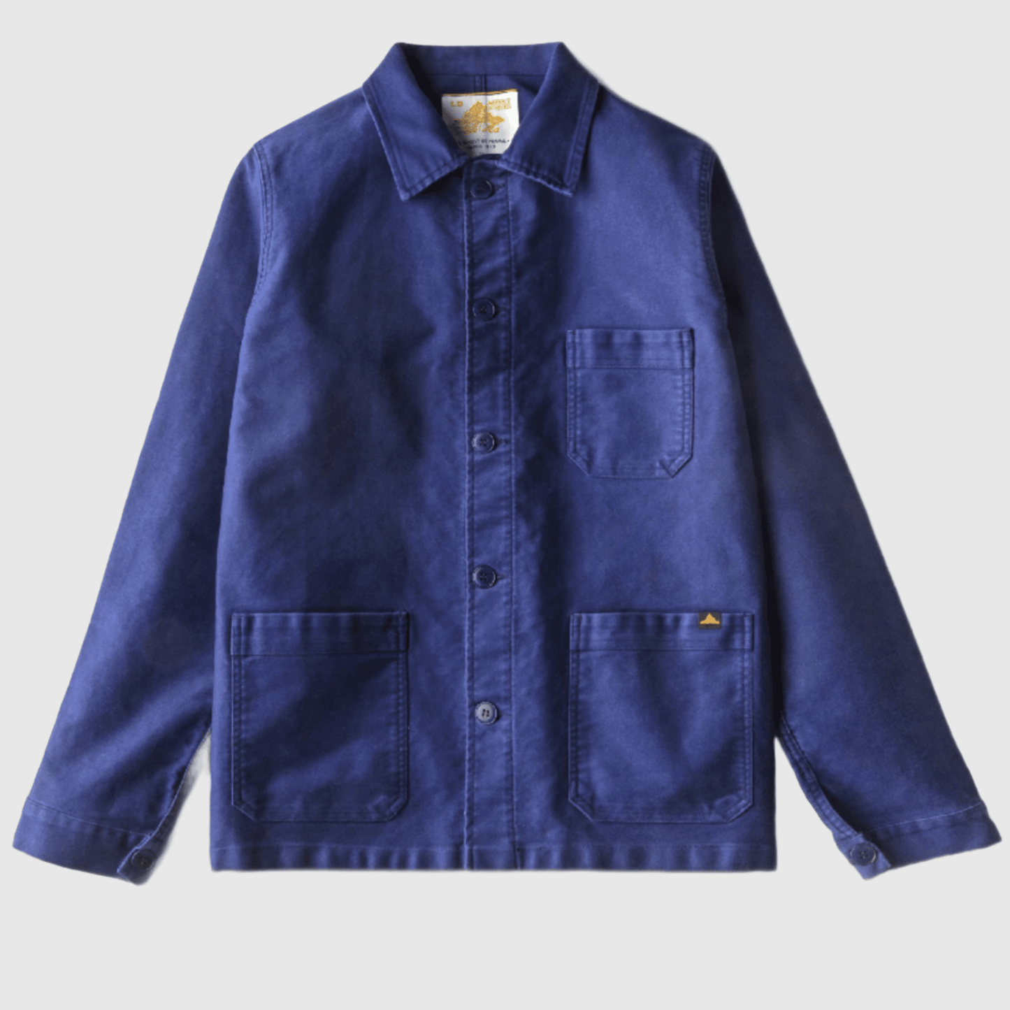 Le Mont Saint Michel Genuine Work Jacket - Blue Overshirt Le Mont Saint Michel 