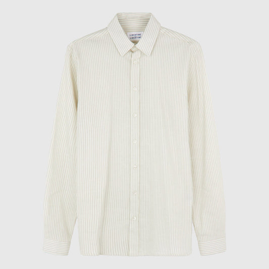 Libertine-Libertine Babylon Shirt - White Pinstripe Shirt Libertine-Libertine 