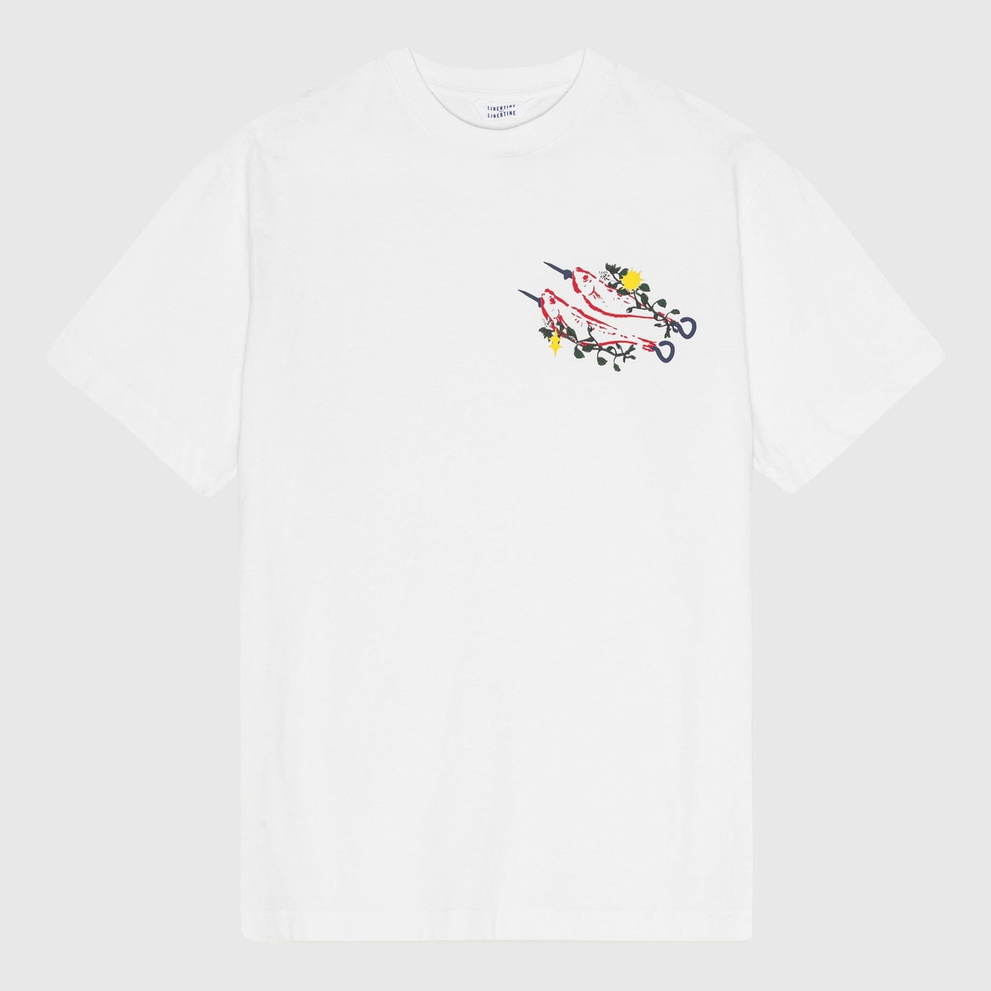 Libertine-Libertine Beat Sweker T-Shirt - White T-shirt Libertine-Libertine 