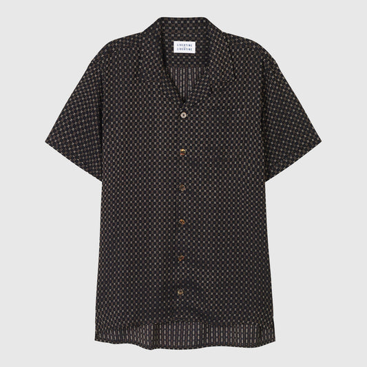 Libertine-Libertine Cave Shirt - Brown Geo Shirt Libertine-Libertine 