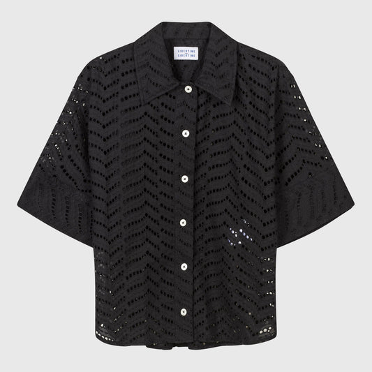 Libertine-Libertine Grace Shirt - Black Shirt Libertine-Libertine 