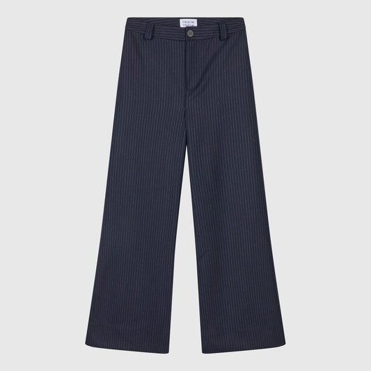 Libertine-Libertine Main Pants - Dark Navy Pinstripe Pants Libertine-Libertine 